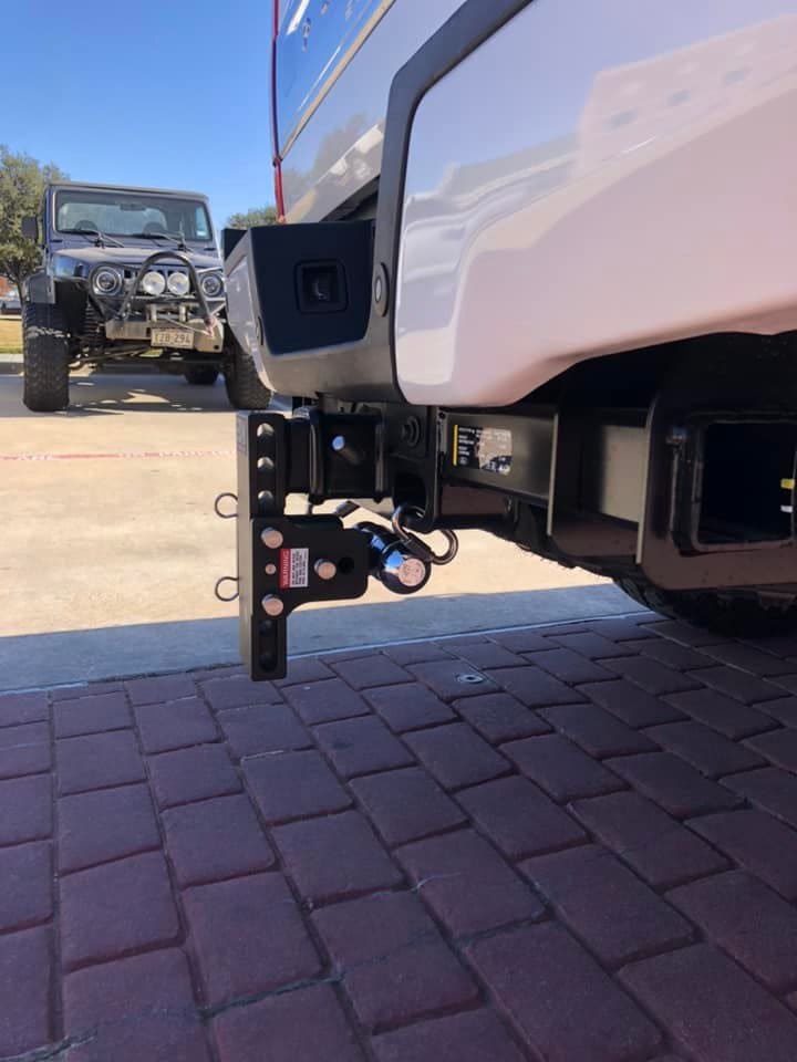 Tow & Stow Hitch towing accessory